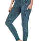 MINERAL WASH WIDE WAISTBAND FULL LENGTH LEGGINGS