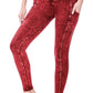 MINERAL WASH WIDE WAISTBAND FULL LENGTH LEGGINGS