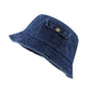 Pocket Accent Denim Bucket Hat