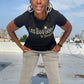 Les Bee Good Logo Design Rhinestoned T-Shirt
