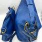 Royal Blue Shoulder Bag with extra Crossbody Bag