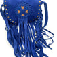 Suede Fringe Crossbody Bag