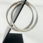 925 Sterling Intertwined Hoops - 44mm