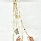 Gold Filled 10" Charm Anklet Strawberry Design Polished Finish Tri Tone