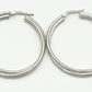 925 Sterling Intertwined Hoops - 44mm
